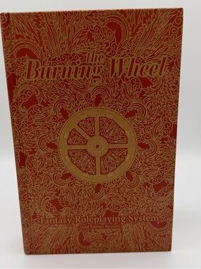 The Burning Wheel Fantasy Roleplaying System - Red & Gold Cover
